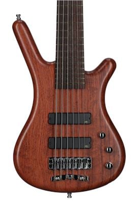 Warwick GPS Corvette Standard 6 6-String Bass Guitar with Bag Front View